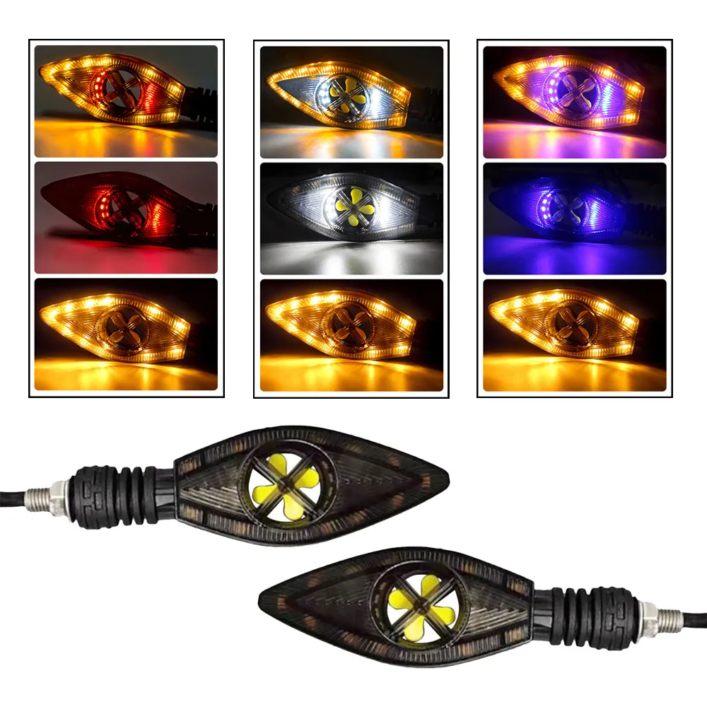 

2 шт. супер яркие светодиодные указатели поворота для мотоцикла, 12 В, DRL, индикаторы дневного хода, аксессуары для мотоциклов, скутеров