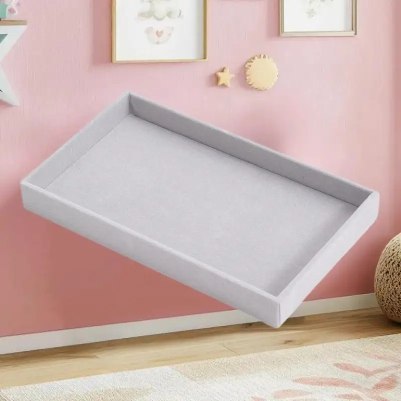 แท่นวางเครื่องประดับกำมะหยี่ 1 ชิ้น สำหรับต่างหู สร้อยคอ แหวน กำไลข้อมือ พร้อมถาดใส่เครื่องประดับสีทอง