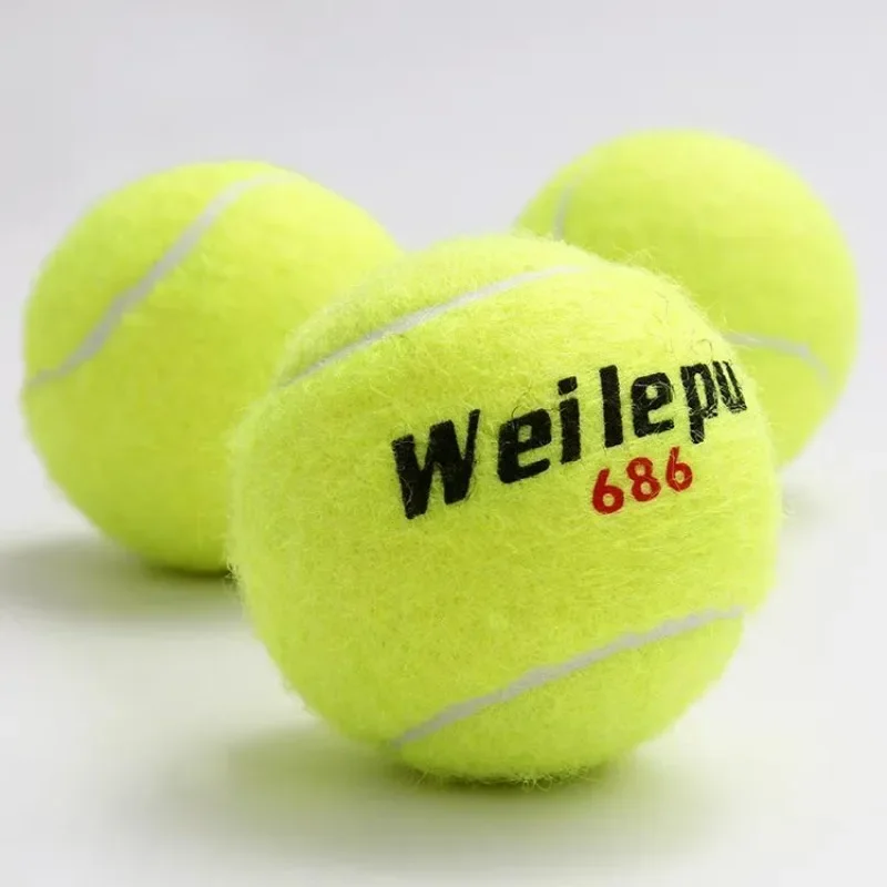 3/6 Stuks Tennisballen Hoge Bounce Praktijk Tennisbal Schoolclub Training Wedstrijd Sport Strandtennisbal Voor Beginners Hond