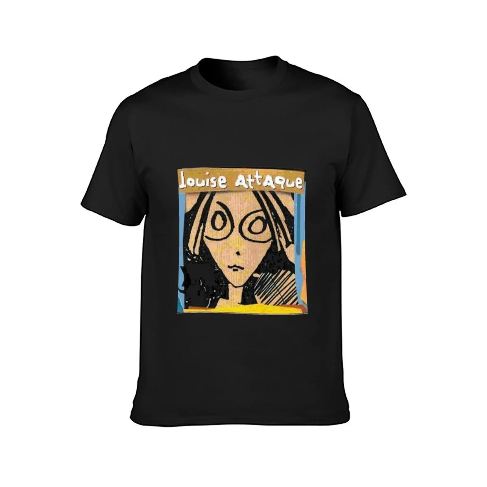 LOUISE ATTACK T-Shirt customs design your own customizeds cute tops quick drying Men's t-shirt