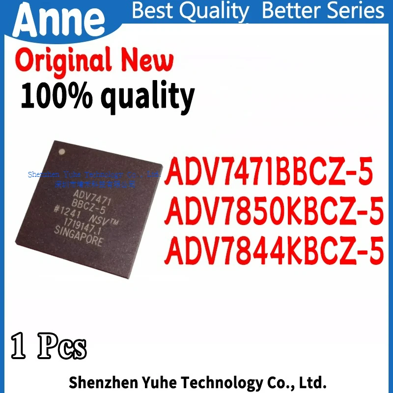 (1piece) 100% New ADV7471 ADV7471BBCZ-5 ADV7471 BBCZ-5 ADV7850 ADV7850KBCZ-5 ADV7850 KBCZ-5 ADV7844 ADV7844KBCZ-5 BGA