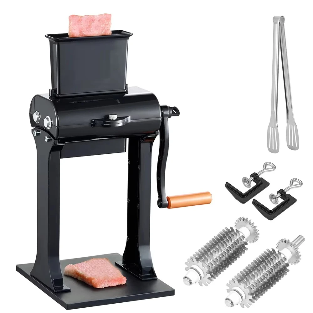 2 in 1 Meat Beef Jerky Slicer and Meat Tenderizer Machine
