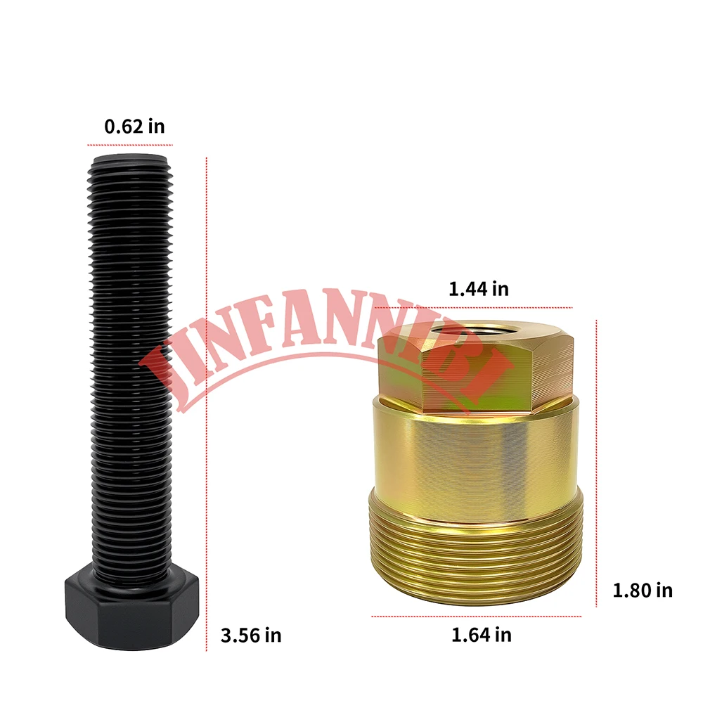 42mm x 1.5mm Right Hand Threads Flywheel Puller for SeaDoo 587 & 657 #420876081
