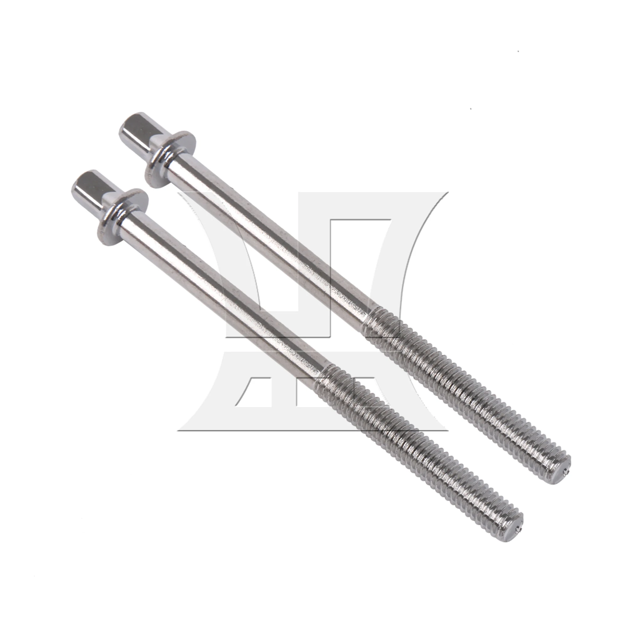 

Yibuy 1pc Drum Tension Rod 6 x 80 Mm Silver for Drum Set Installation