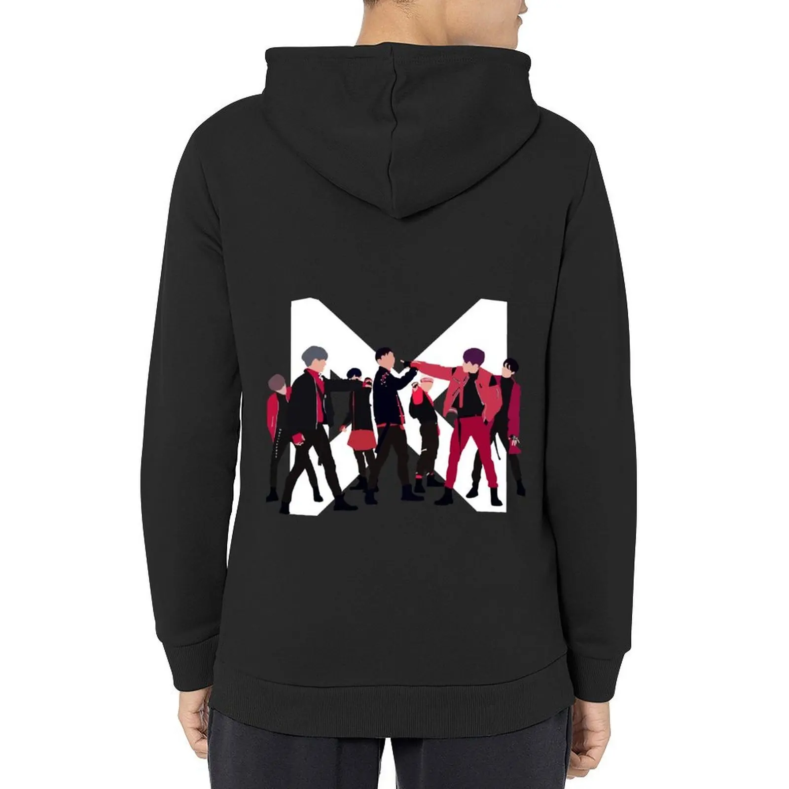 

Monsta X- Dramarama Hoodie men's coat mens designer clothes korean clothes anime clothing men's oversize hoodie