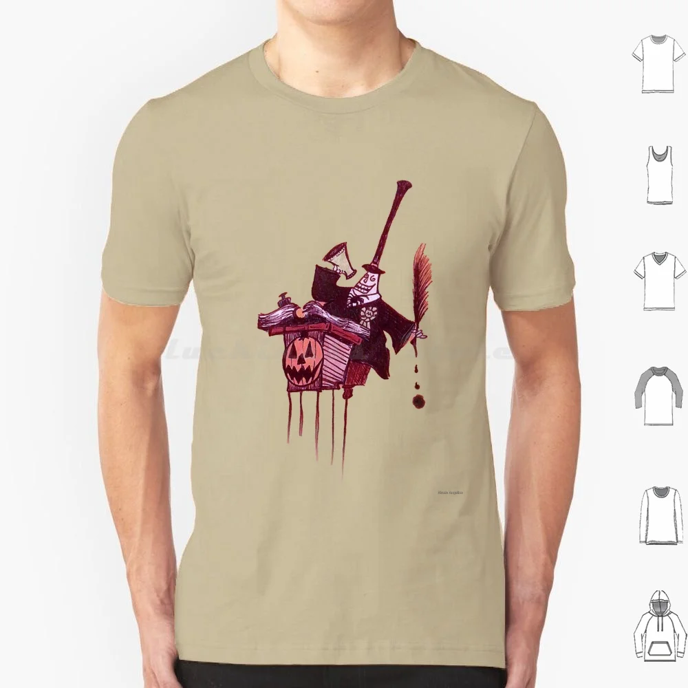 The Mayor Of Halloween Town T Shirt Cotton Men Women DIY Print Christmas Halloween Nmbc Fan Art Fun Silly Pumpkins Mayor The