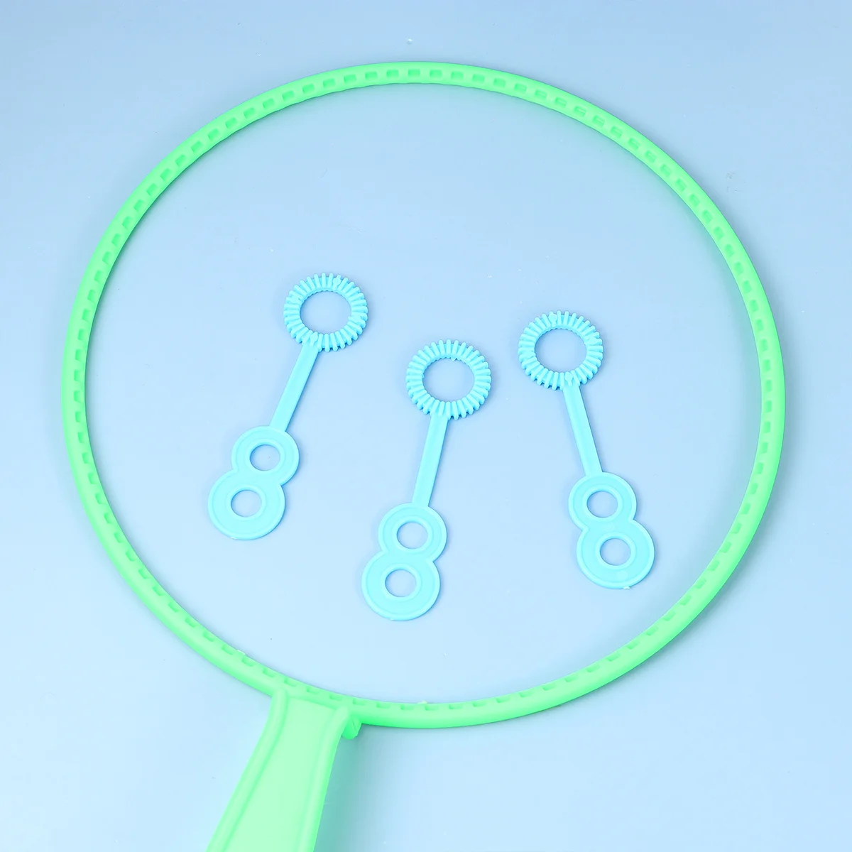 6Pcs Multi-Shape Bubble Wands ABS Material Lightweight Portable Kids Fun Bubbling Stick Bubbles Blowing Rings Bubble