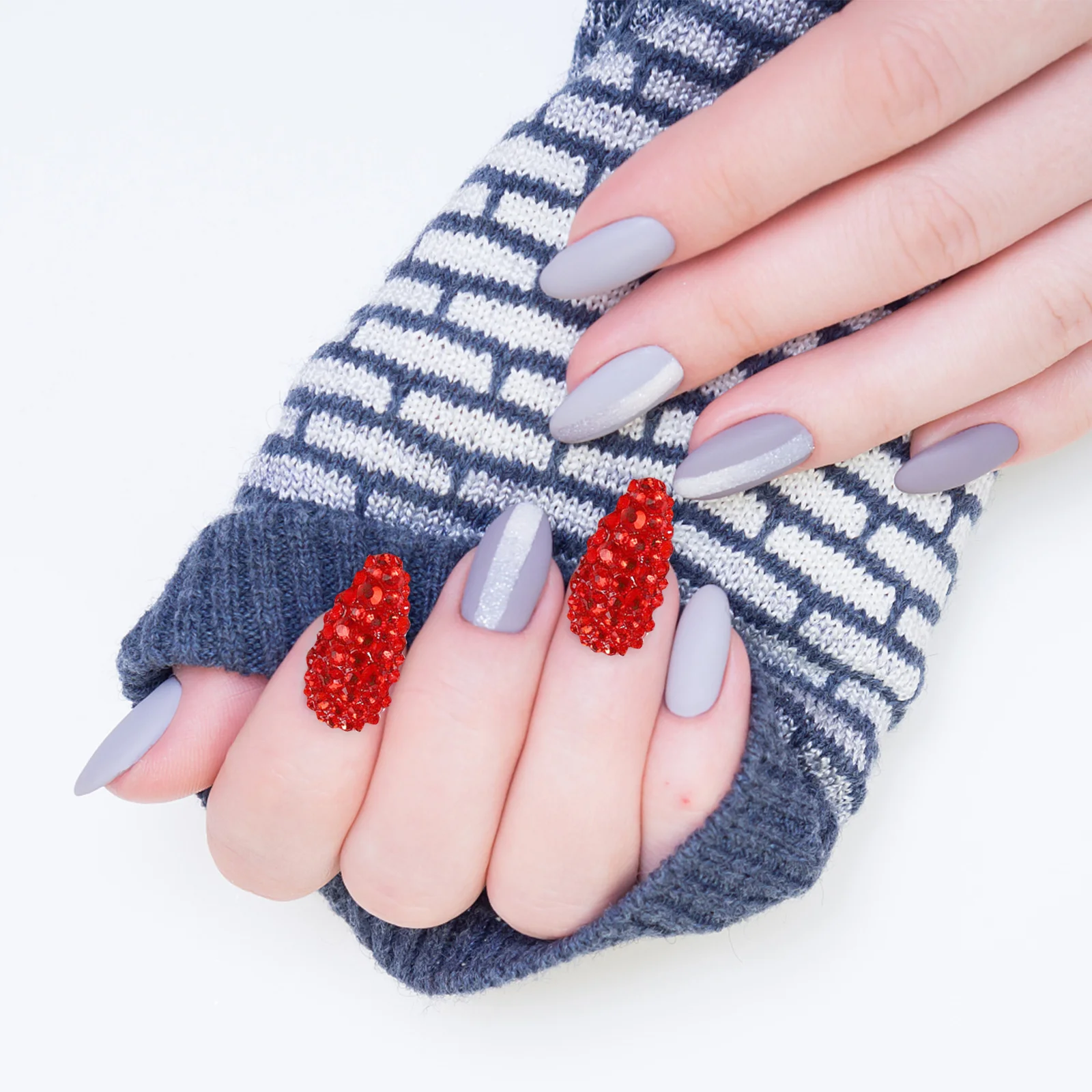 1 Pudełko Ozdób do Paznokci, Kryształki do Zdobienia Paznokci, Cyrkonie do Wody, Płaskie Ozdoby DIY do Manicure, Dekoracje Rękodzielnicze, Akcesoria do Obudów Telefonów