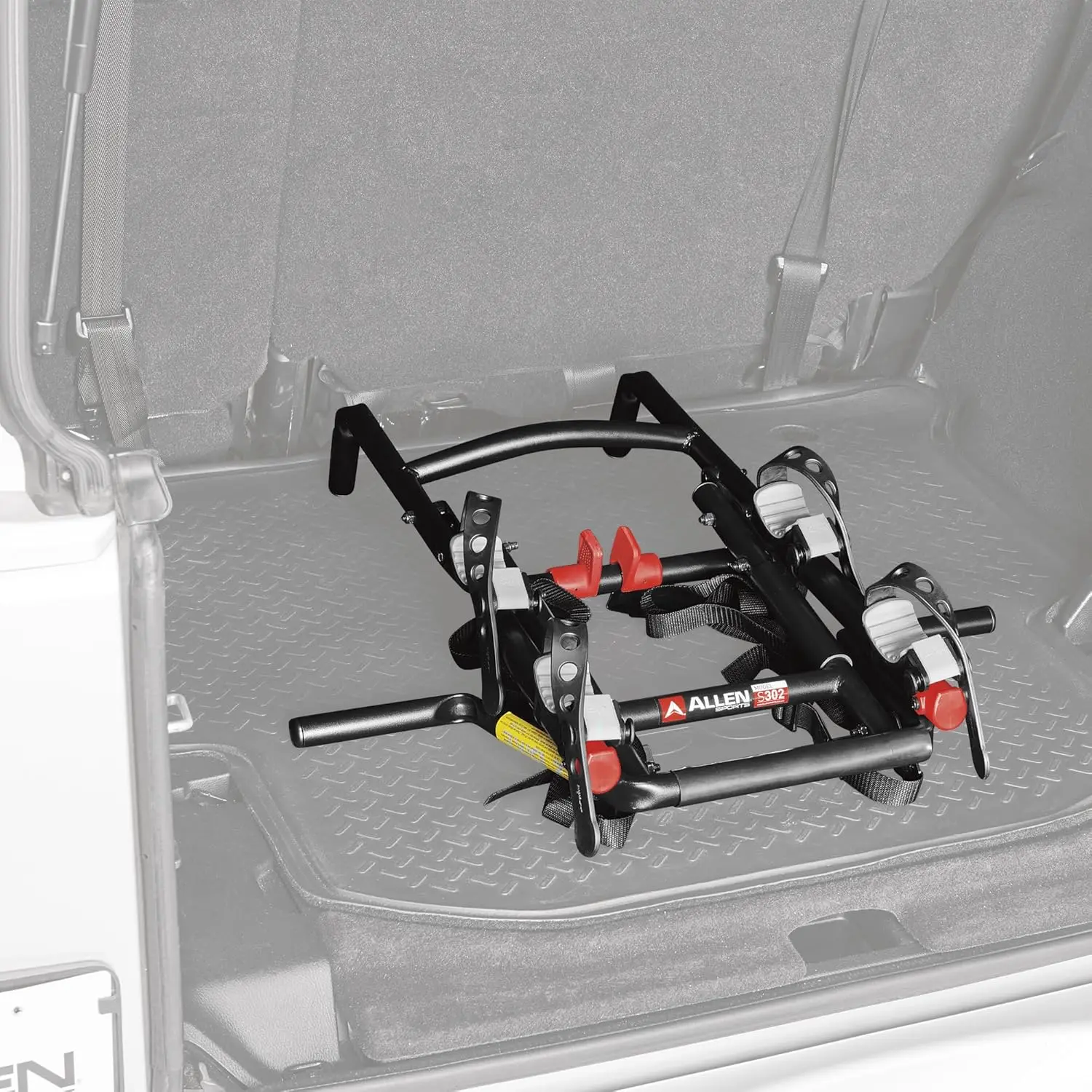 Universal 2-Bike Spare Tire Rack, Heavy-Duty Carrier for Easy Transport and Secure Storage