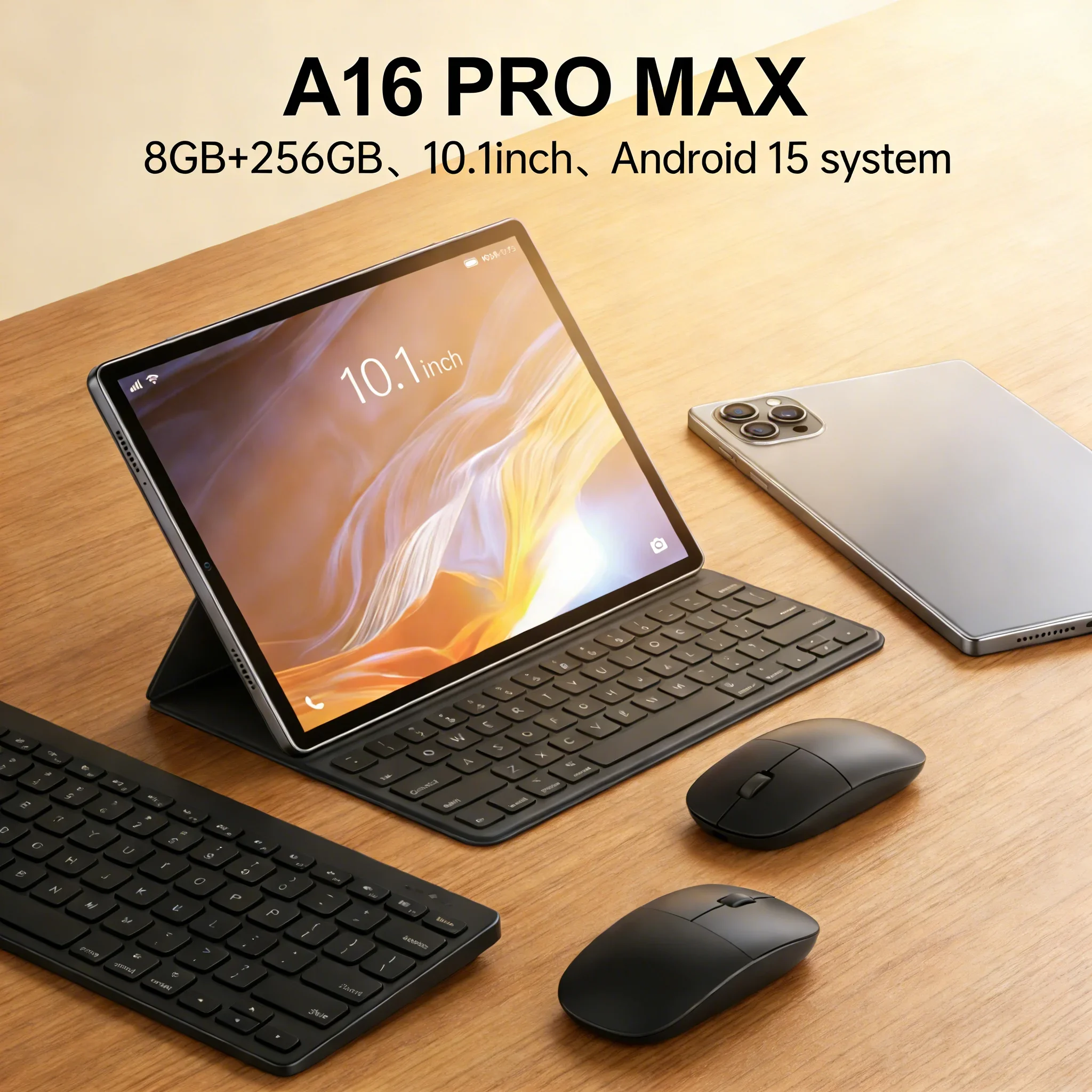 16 Pro Max Android 15 Tablet 8+256GB High Definition Large Screen Entertainment Pad