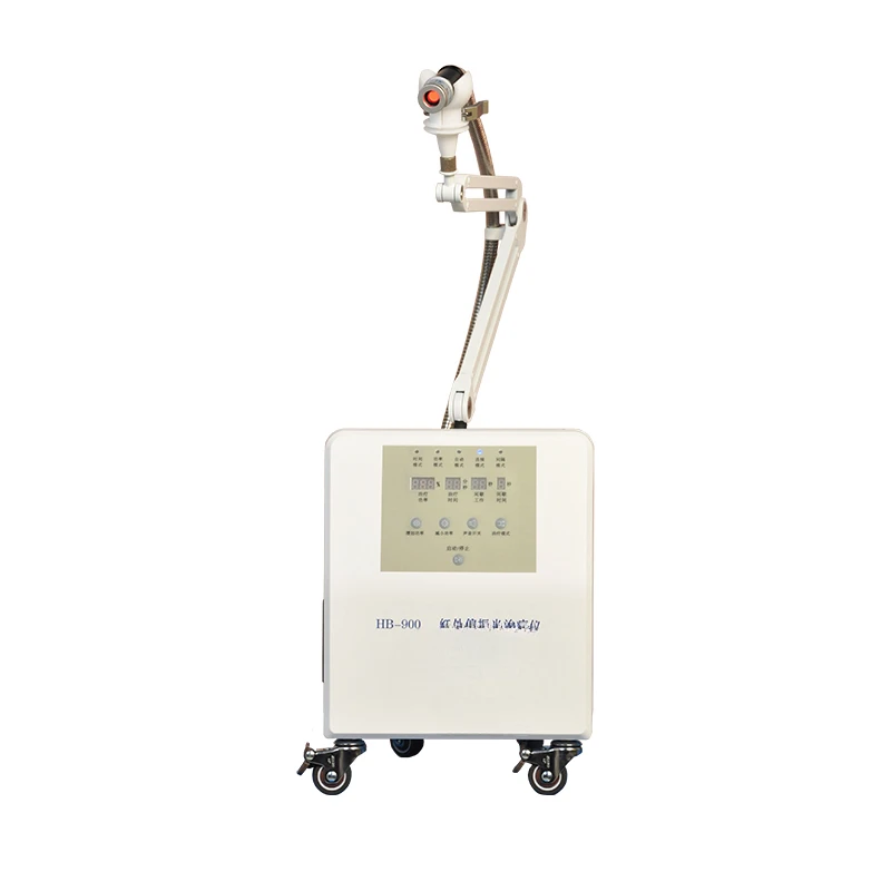 Medical infrared polarized light therapy instrument Medical point type linear ultra-laser waist and neck   instrument HB-900