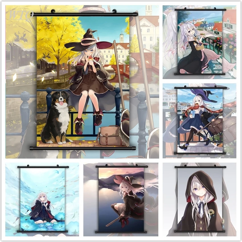 Wandering Witch The Journey of Elaina Wall Posters Anime Posters Canvas Painting Wall Decor Posters Wall Art Picture Home Decor