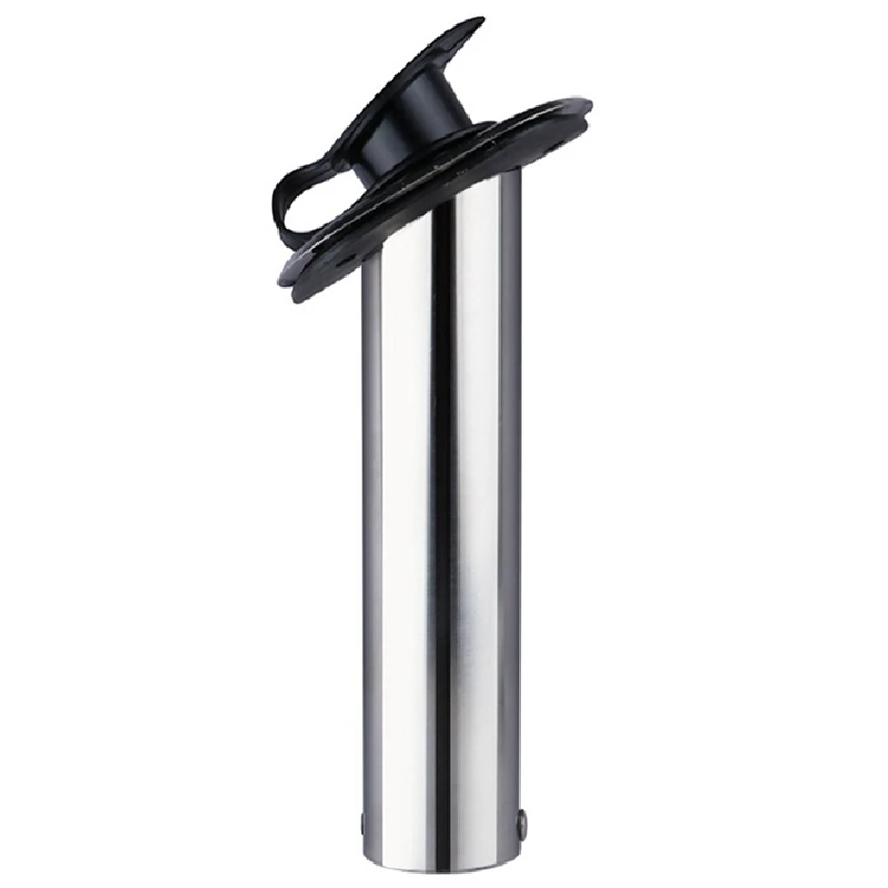 Fishing Pole Stand Stainless Steel Embedded Mount Fishing Rod Holder For Boat Accessories Marine