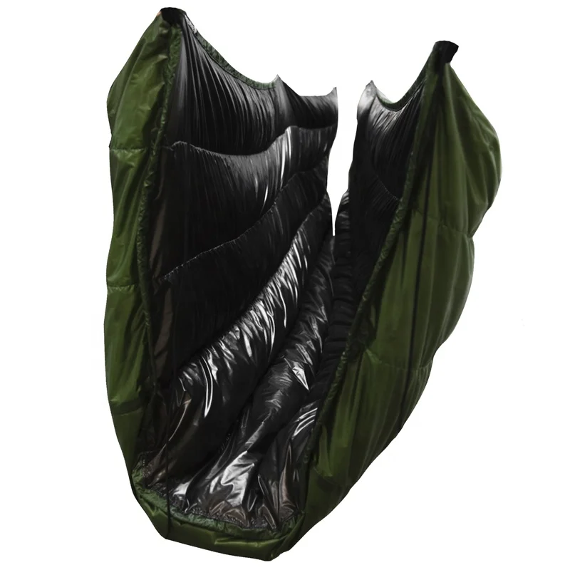 Outdoor Duck Down Sleeping Bag Camping Blanket Warm Hammock Underquilt Sleeping Bag Travel Camping Down Hammock Underquilt