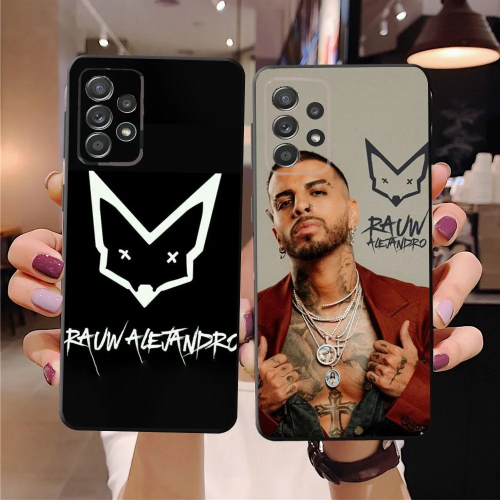 Rapper R-Rauw Alejandro   Phone Case For SamsungS24,23,22,21,S20 Ultra Pro 10,S30Plus,S9,20lite Ultra Black Cover