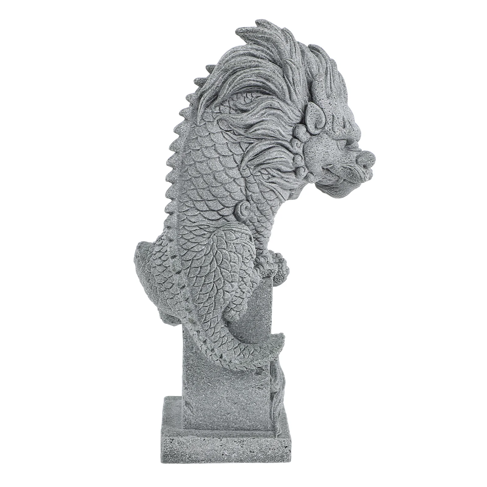 

Kylin Statue Small Stone Animal For Garden Fish Tank Decor Asian Home Decoration Bonsai Accessories Chinese Traditional