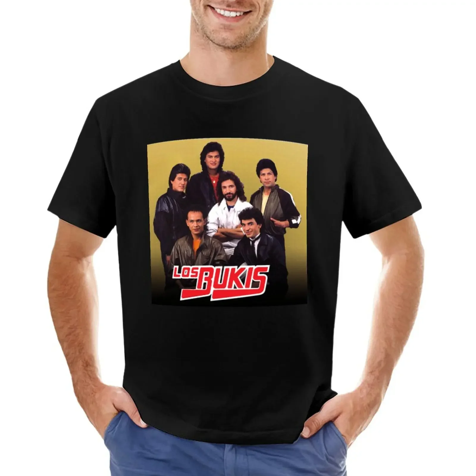 Los Bukis (Tan) Essential . Essential T-Shirt graphics Aesthetic clothing fitted t shirts for men