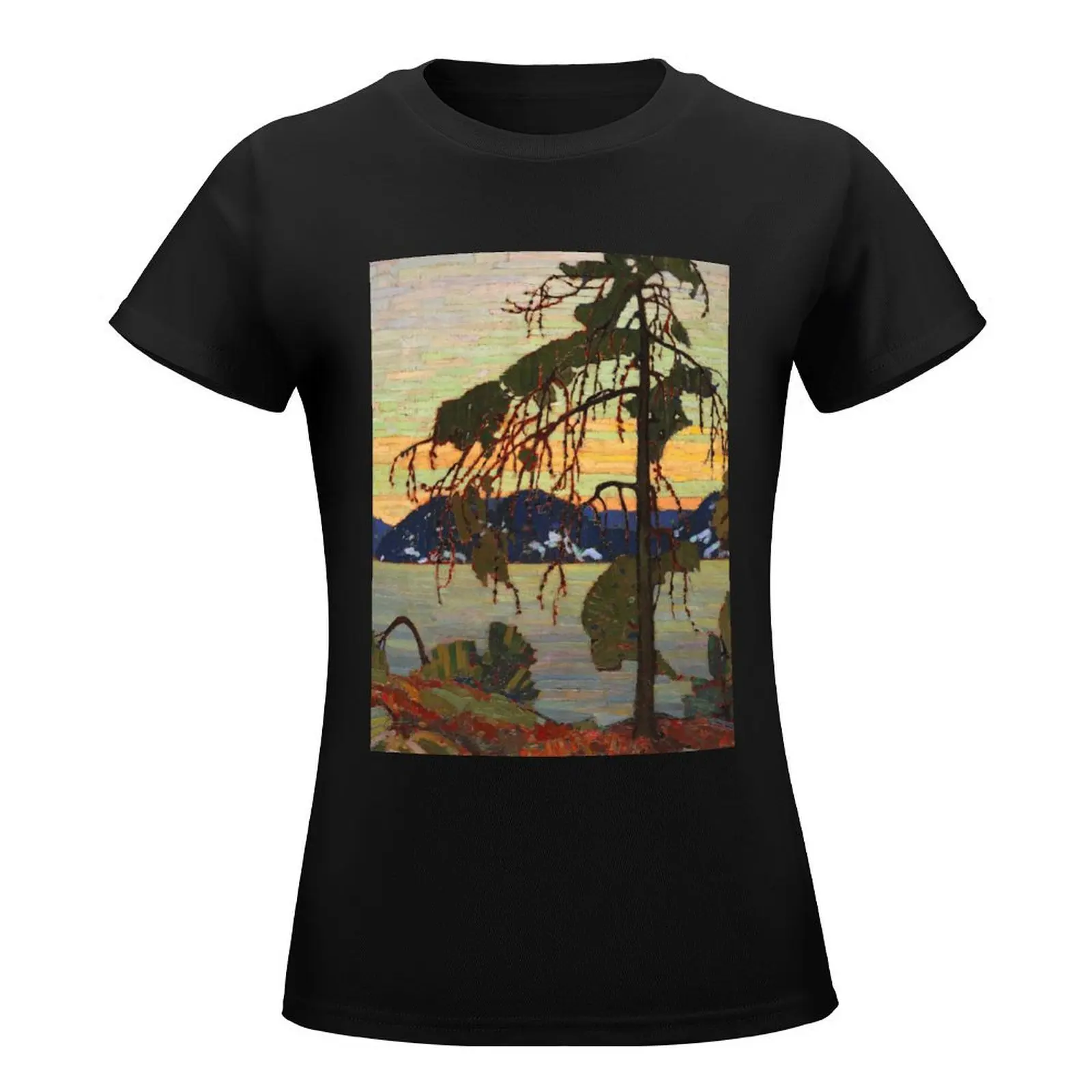 Tom Thomson - The Jack Pine (1916) T-Shirt Blouse aesthetic clothes t-shirts for Women graphic tees