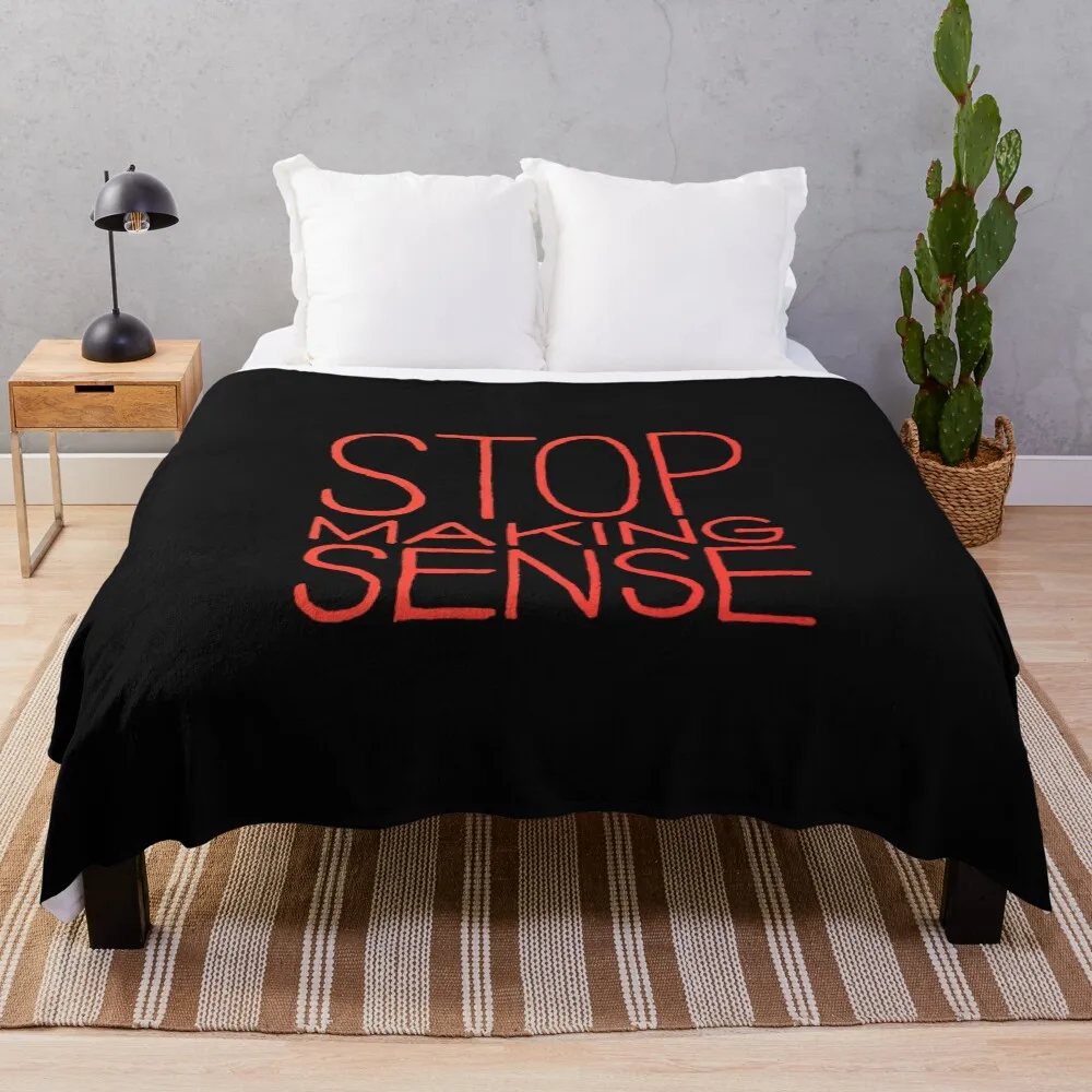 

Stop Making Sense Essentia Throw Blanket Lightweight Cozy Blanket for Bed Sofa