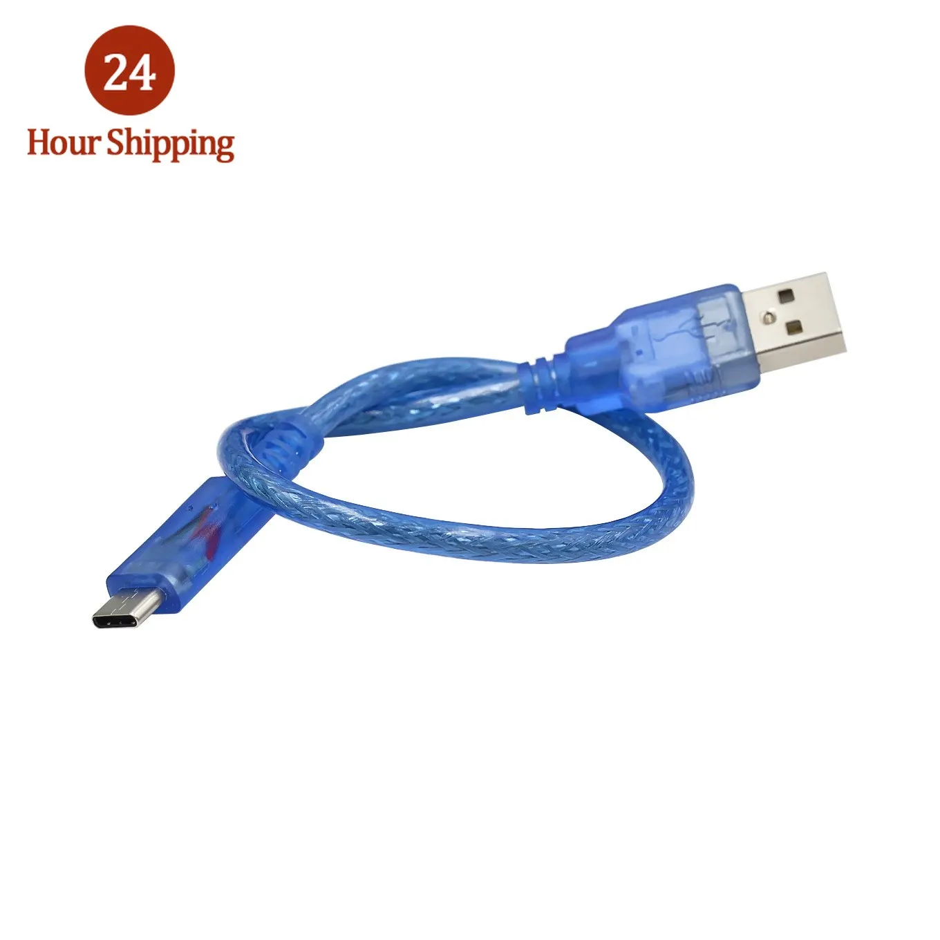 30cm USB Cable For Uno r3 For Nano/MEGA 2560/Leonardo/Pro micro/DUE Blue  Quality A type USB/Mini USB/Micro USB 0.3m for Arduino