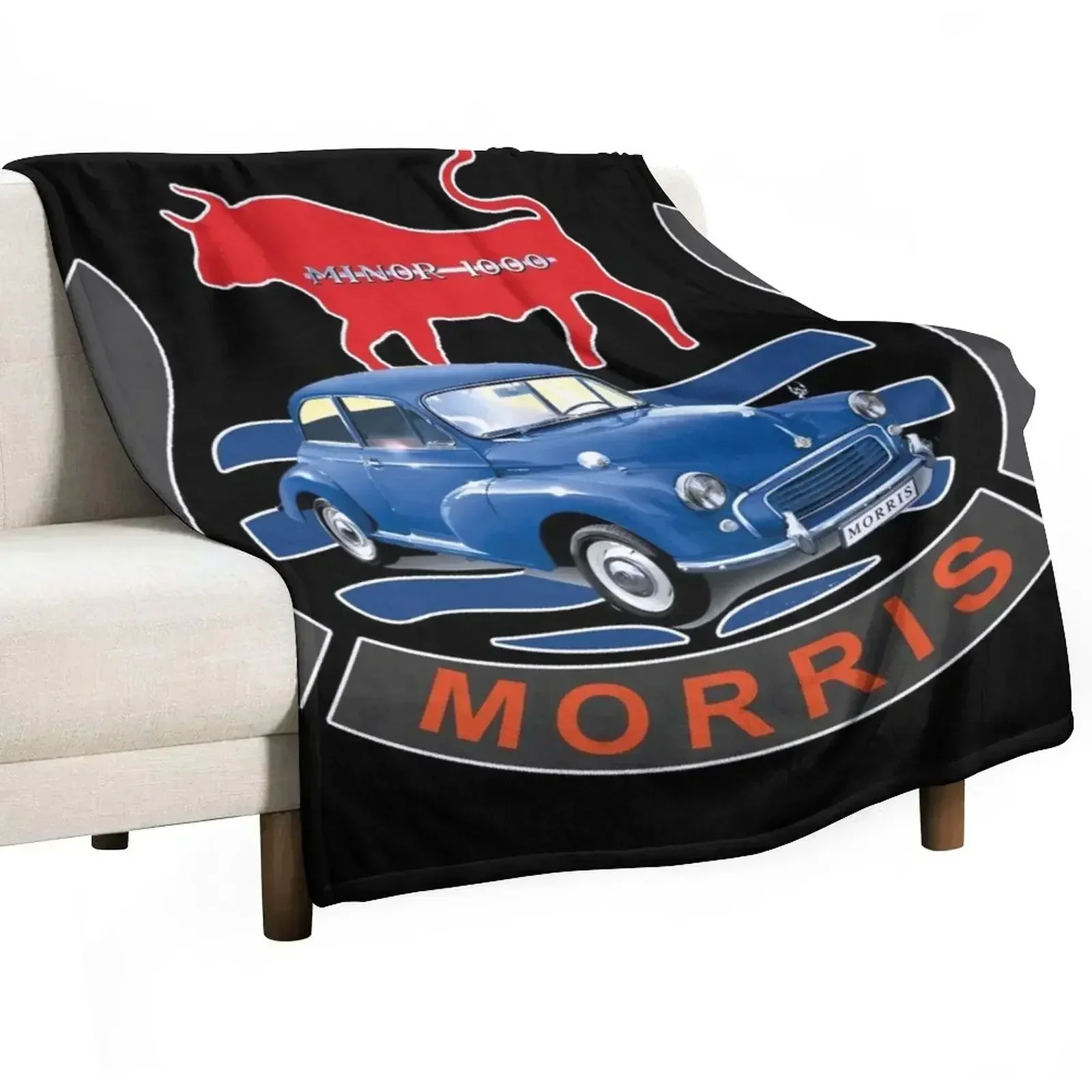 Morris Minor 1000 Throw Blanket Baby Luxury Brand Multi-Purpose Vintage Thins Quilt Blankets