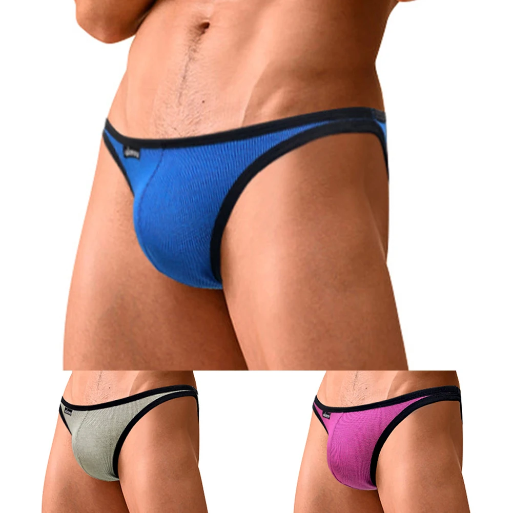 Calzoncillos Bóxer antideslizantes para Hombre, ropa interior Sexy, Bikini transpirable con bolsa convexa, pijama, lencería