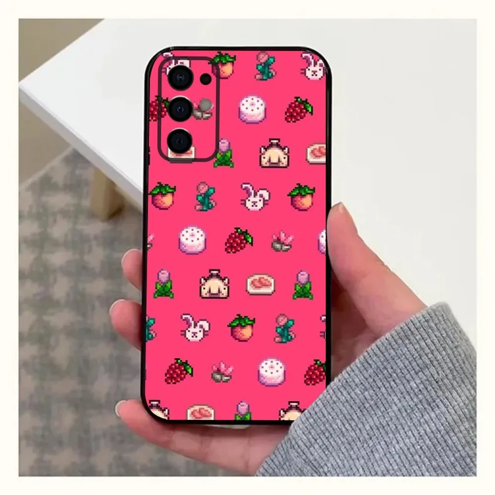 Game S-Stardew Valley Phone Case For Samsung S24,S21,S22,S23,S30,Ultra,S20,Plus,Fe,Lite,Note,10,9,5G Black Soft Cover