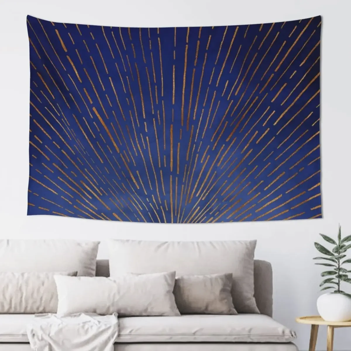 

Indigo Sunset Tapestry Room Aesthetic Decor Decoration For Bedroom Wallpaper Tapestry