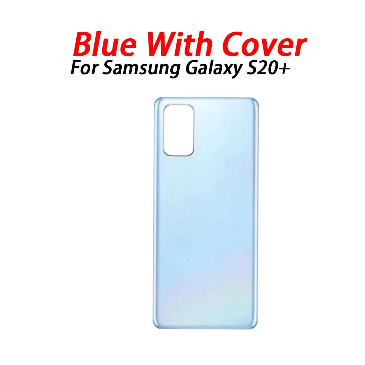 New For Samsung Galaxy S20+ S20Plus Battery Back Cover Rear Door 3D Glass Panel Battery Housing Case Adhesive Replace