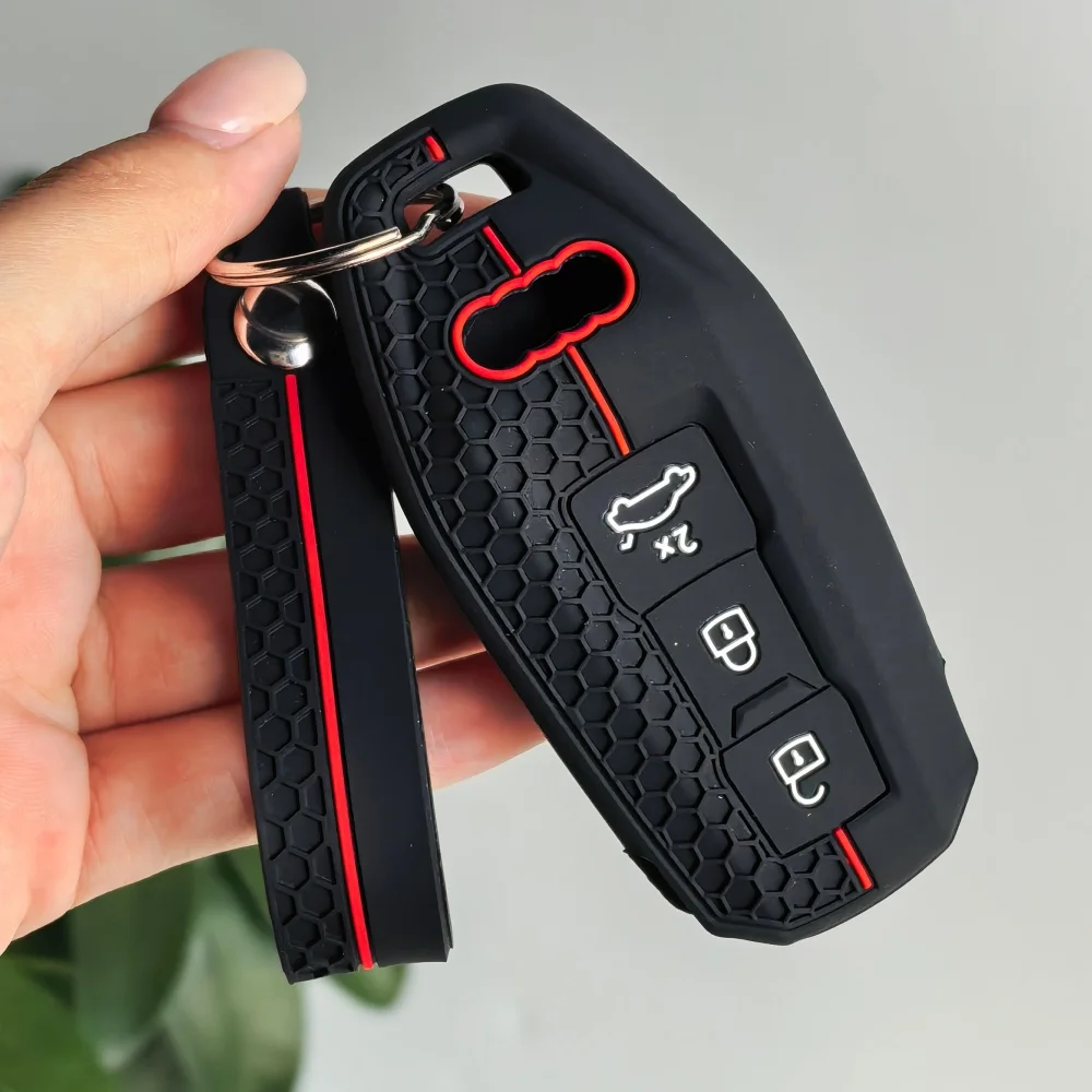 

Чехол для автомобильного ключа Audi A5L A5 2025 A3 Q5 Q6 Q6L A6 A6L E-tron A8 Q8 C8 D5 SQ8, брелок-ключница, чехол-футляр, аксессуары