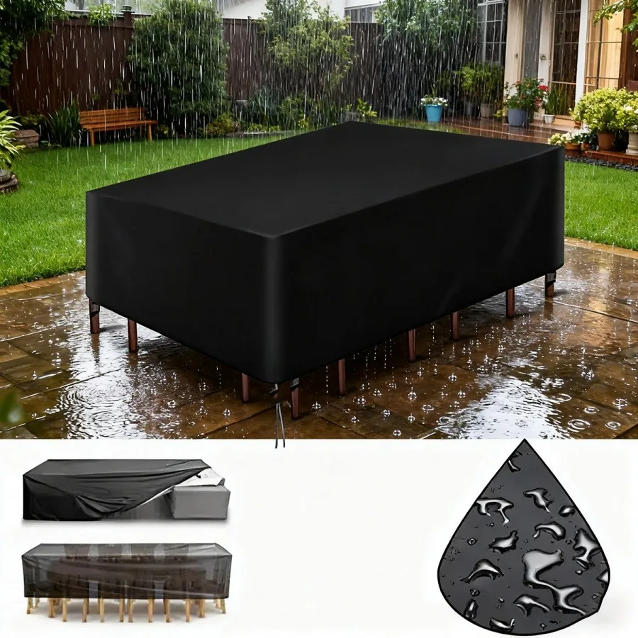 Multi-size Garden Covers, Chair Table Covers, Patio Covers, Suitable for Outdoor Garden Patio Sofa Chair Covers