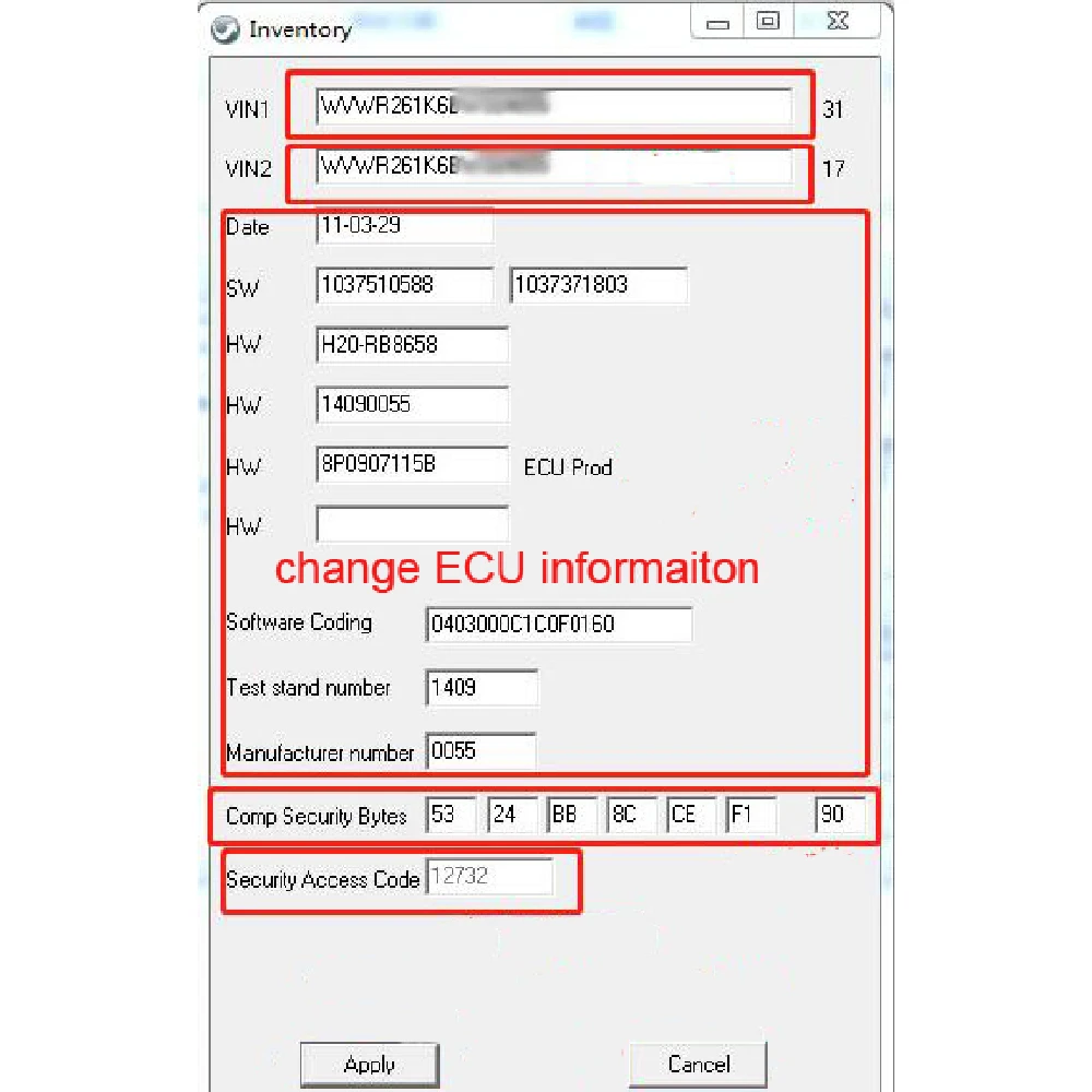 Bos-ch MED9.1 IMMO OFF ECU Tools