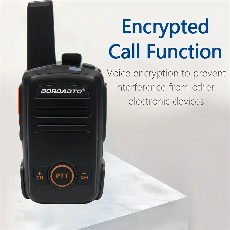 جهاز اتصال لاسلكي صغير 16 قنوات PMR FRS راديو محمول جهاز إرسال واستقبال UHF 2 قطعة مجموعة طويلة المدى اتجاهين راديو فندق الأعمال في الهواء الطلق