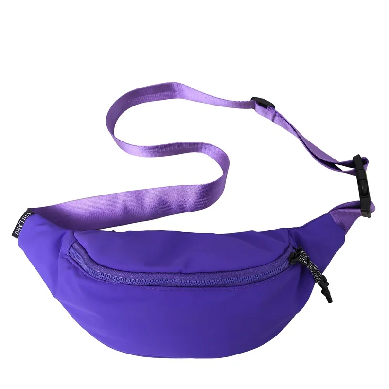 

Chest Bag Nylon Sport Style Crossbody Lightweight Fanny Pack for Men Women Adjustable Strap Waist Sling Daily Outdoor Carry