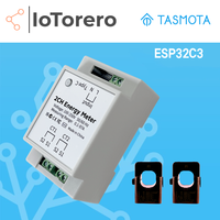 IoTorero Tasmota Matter MQTT 2 CH Energy Meter Works With Home Assistant
