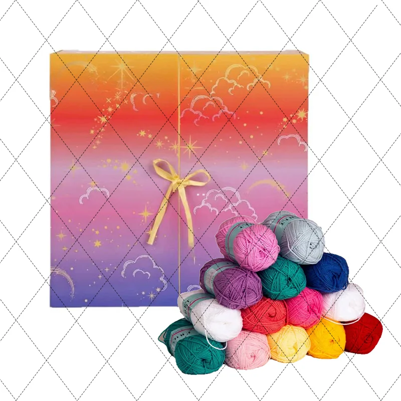 

Crochet Tools, Yarn, Patterns & More in Crochet Society 2025 Advent Calendar 24-Day Surprise Box.