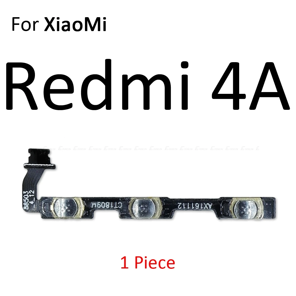 Switch Connector On Off Volume Key Button Flex Cable For Xiaomi Redmi 3S 4A Note 5A 5 Plus 4 2 3 Pro 4X Global