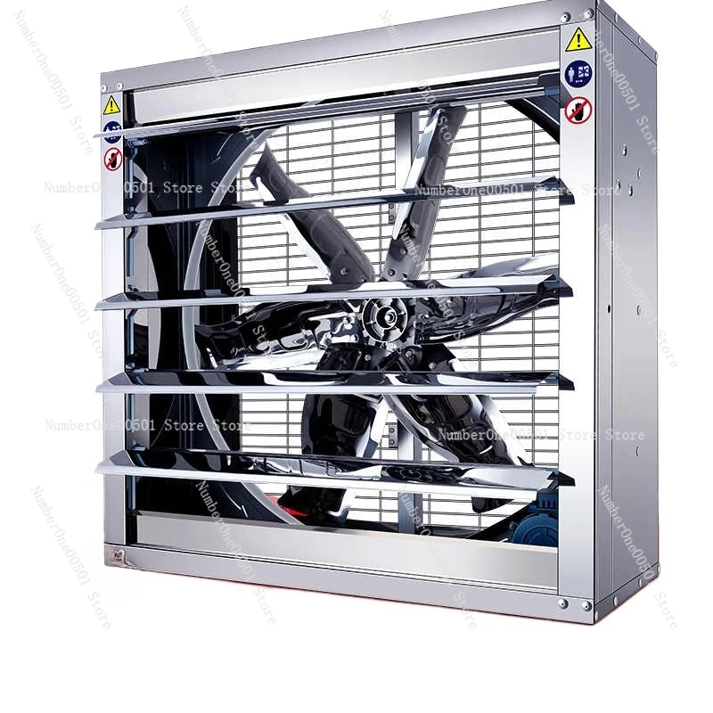 

Industrial Negative Pressure Fan High Power Exhaust Fan for Warehouse Ventilation Farm Poultry House Cooling