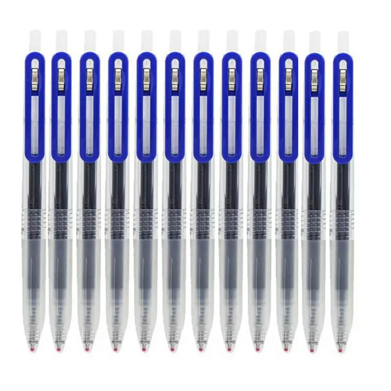 3/1Pcs Set 0.5mm Gel Pens Press MUJIs Student Exam Office Signature Writing Japan Ink Ballpoint 05 Pen Japanese Stationery