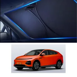 For Xpeng XiaoPeng G6 Sunshades UV Protection Curtain Sun Shade Visor Front Windshield Protector Car Accessories
