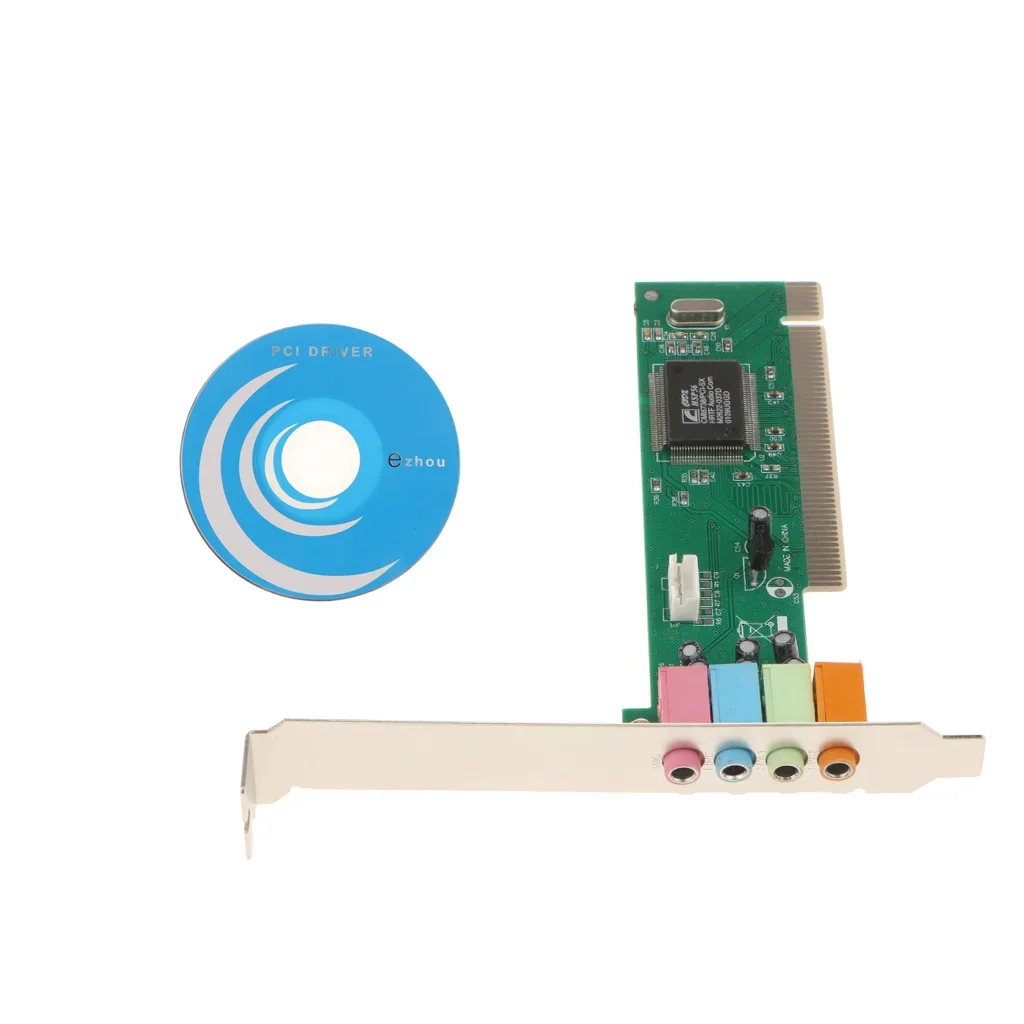 

Classic Pci Sound Card 4 Audio Adlib Encoding Basic Sound Card Desktop Pci Sound Card