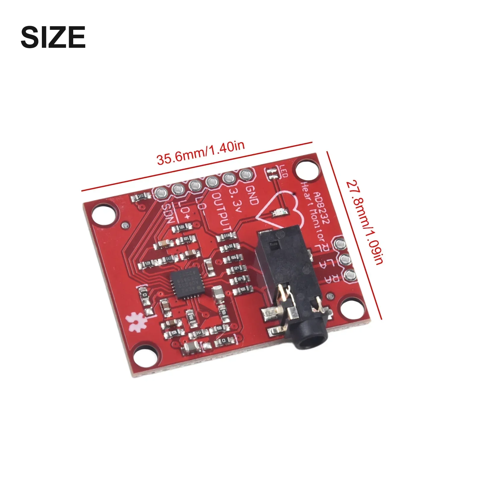 Muscle Electrical Sensor Module Compact Design Easy Connection With Standard Breadboards For Arduino Compatible