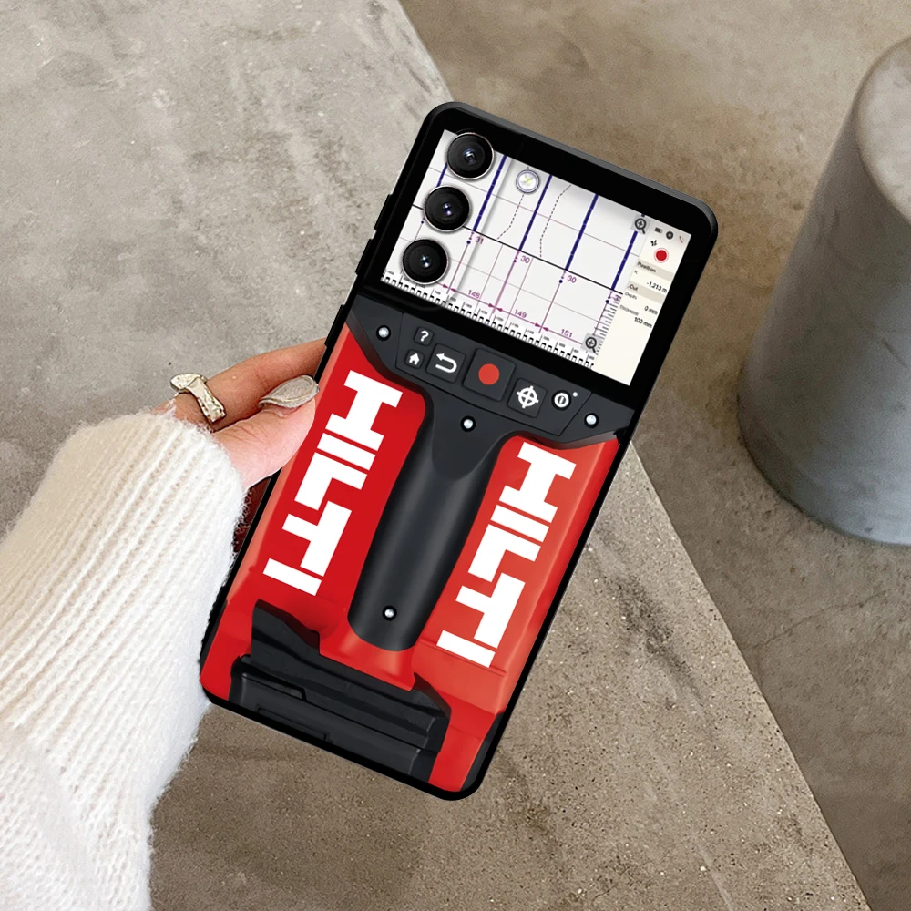 Toolbox Brand Hilti Tools Phone Case for Samsung Galaxy S23 S10 S10E S7 8 9 Plus S20 21 30 22 Plus Ultra 5G Soft Covers