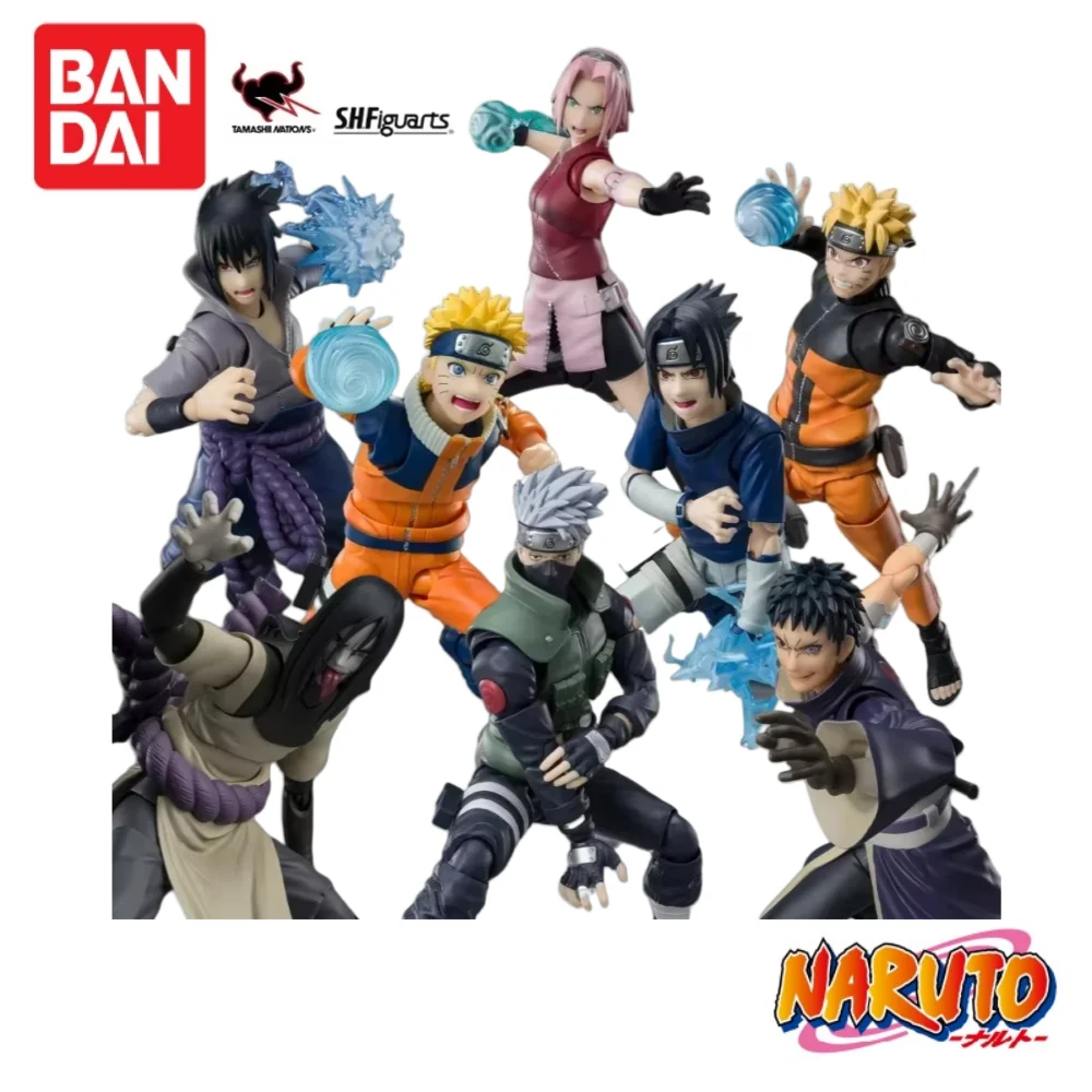 

In Stock Original Bandai SHFiguarts 2.0 Jiraiya Kakashi Hatake Naruto Sasuke Orochimaru Uchiha Madara Action Figure Model Toy
