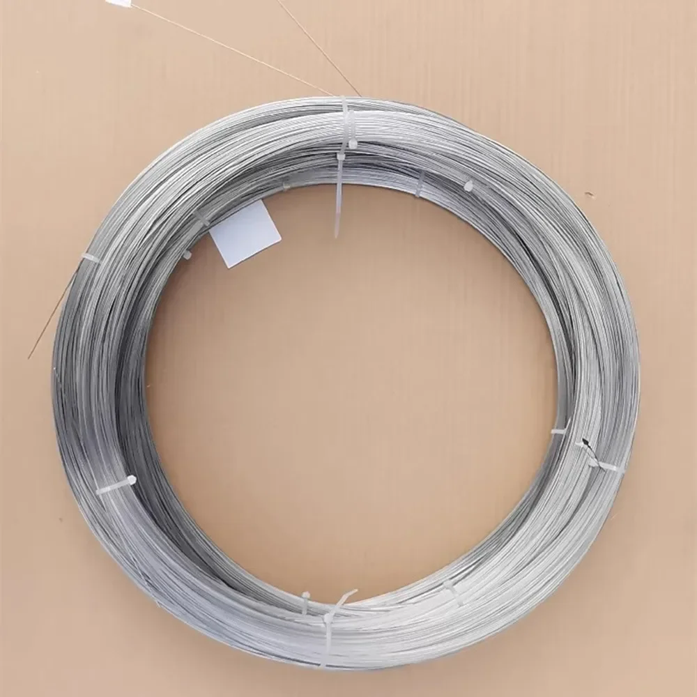 Super Elastic Nitinol Alloy Nickel-Titanium Straight Wire Hyperelastic Filament White 0.1mm-1.5mm