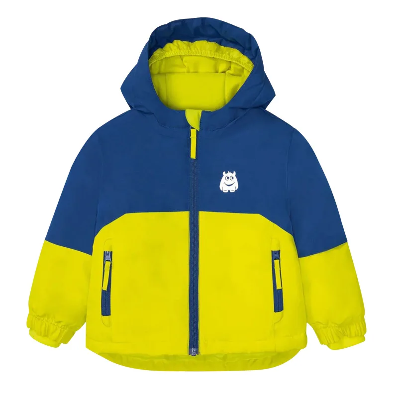 Winter Children Outdoor Ski Top for Boys and Girls Windproof Thickened Warm Coat Windproof and Waterproof Cotton Coat 내셔널지오그래픽
