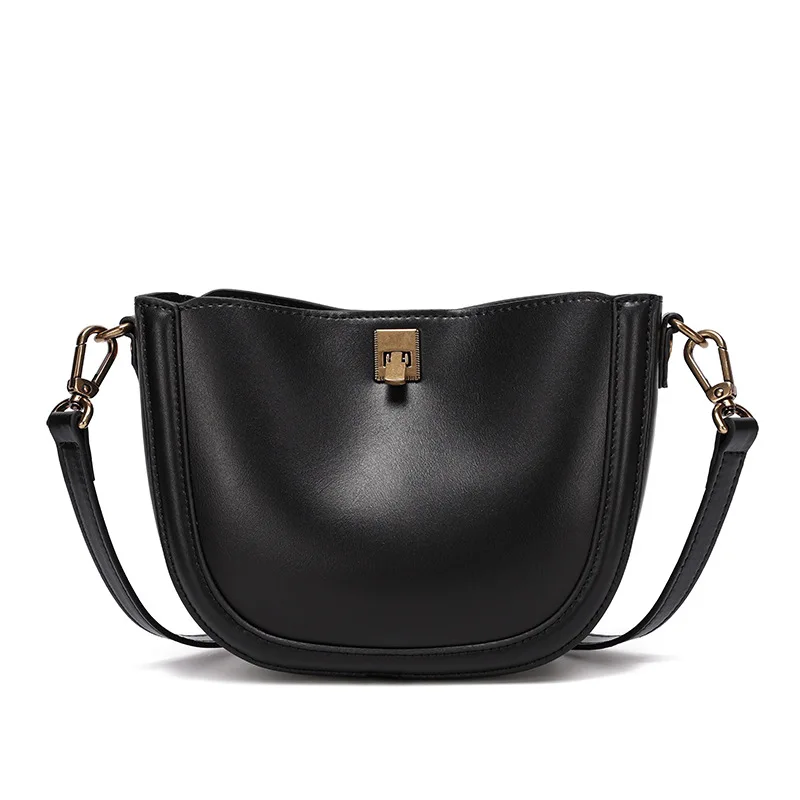 Cowhide Genuine Leather Luxury Handbags Female Crossbody Bags Shoulder Bag Women Bags Saddle Bag Small Phone Bag 2026 New