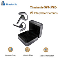 Timekettle W4 Pro AI Translation Earbuds Language Simultaneous Translator Device Business Meeting Minutes Translator Earphones