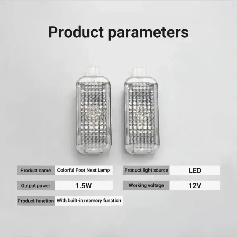 For Skoda Octavia A7 MK3 5E 2015 2016 2017 2018 2019 2020 Car Interior Footwell Light Touch LED Atmosphere Lamp Bulb Accessories view 3