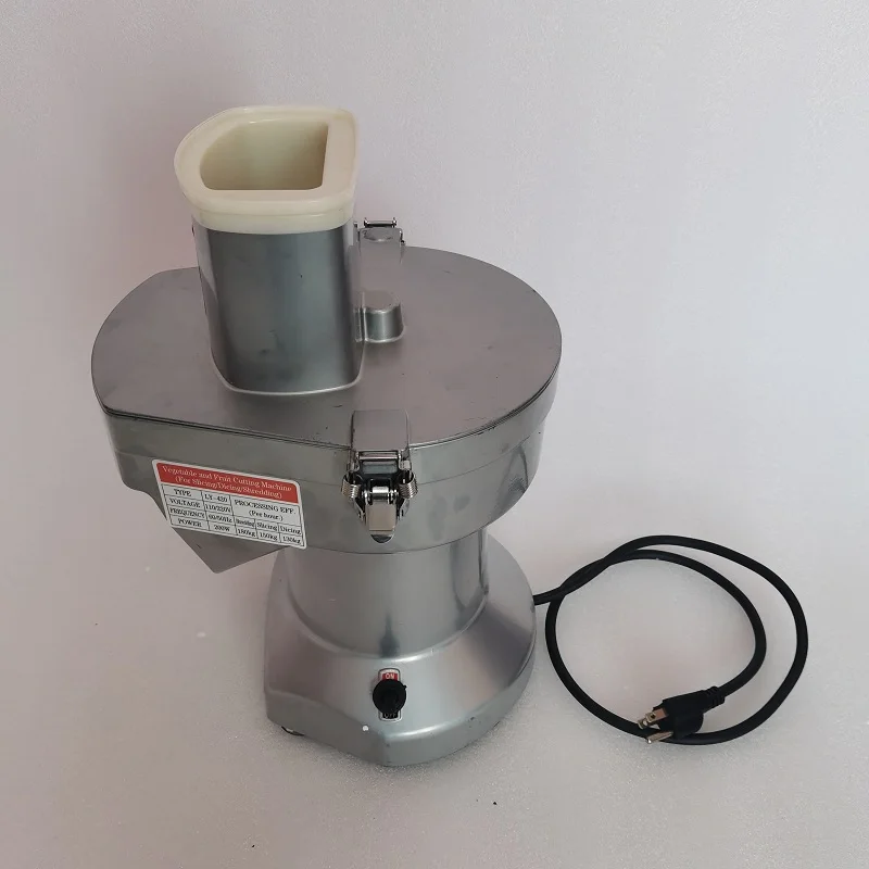 آلة تقطيع الخضروات التجارية منتج أغذية كهربائي آلة تقطيع الجزرة والبطاطس والبصل آلة قطع المكعب الحبيبي